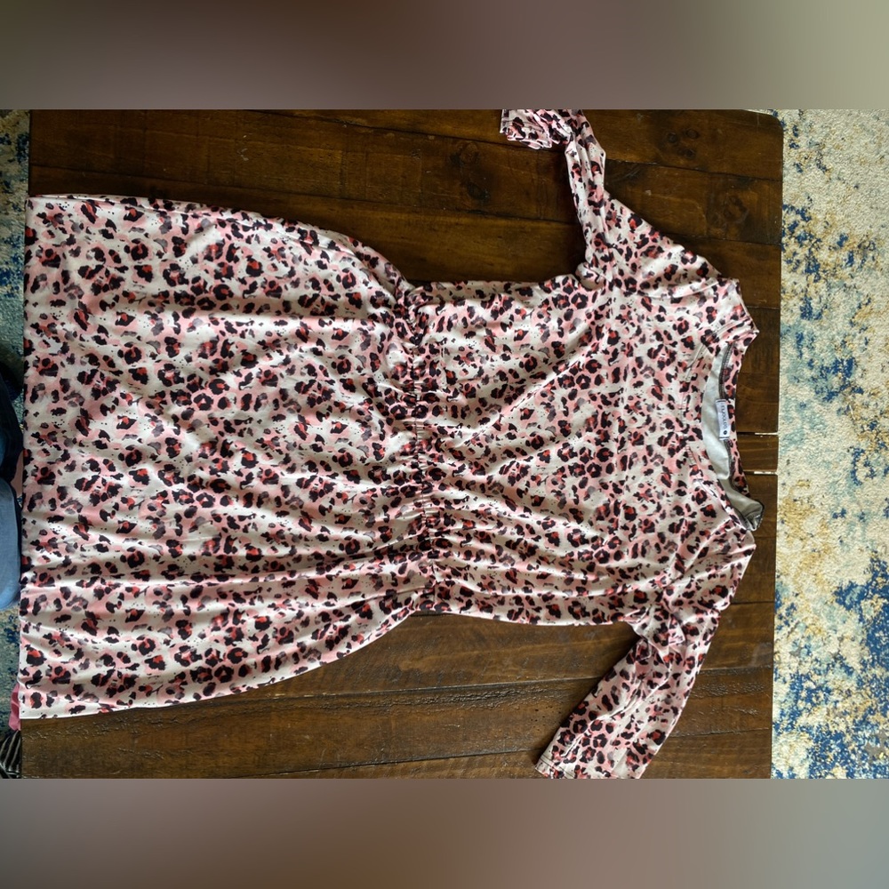 Pink nuggets dress.NEVER WORN